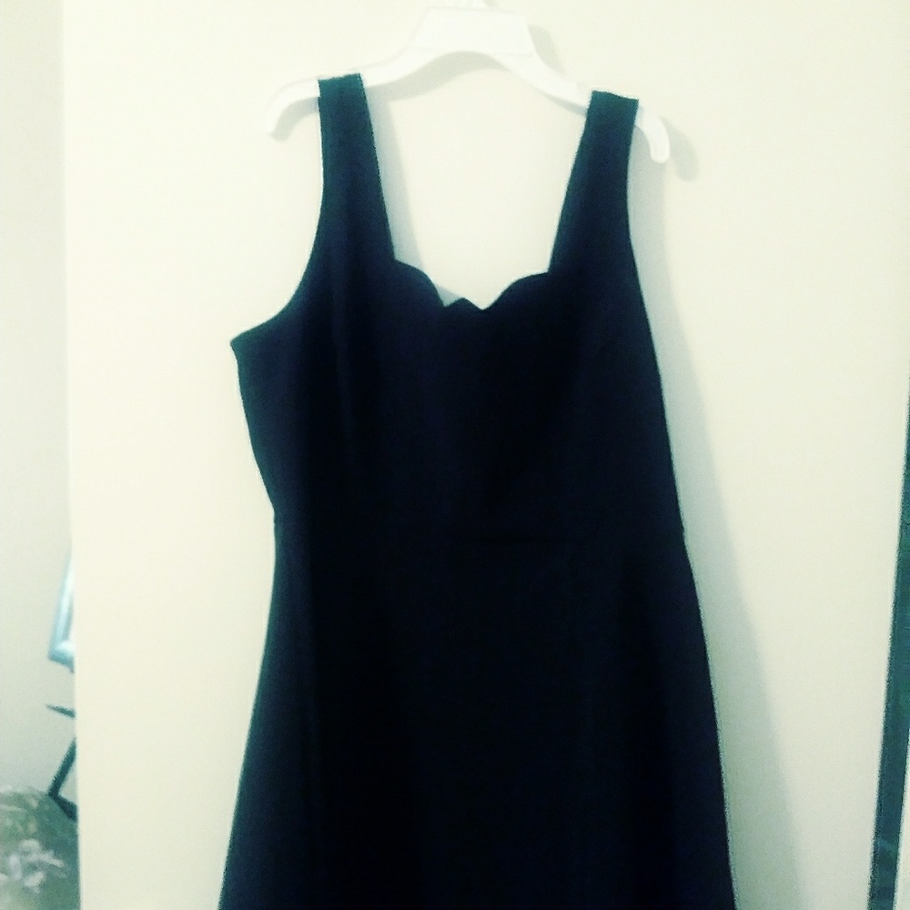Vintage Rockabilly Black Dress